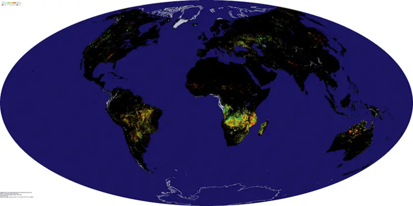 data MODIS Global Burned Area Product - iok2u.com