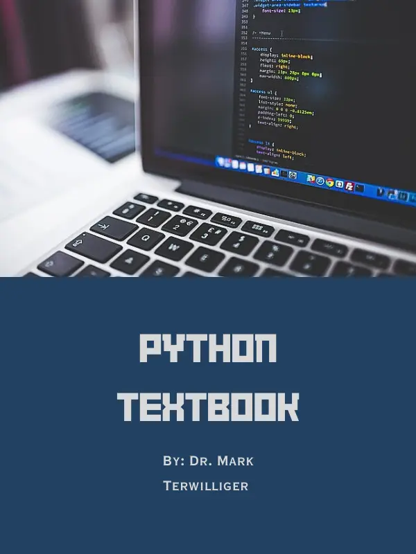 e-book ภาษาไพทอน Python Textbook by Dr. Mark Terwilliger - iok2u.com