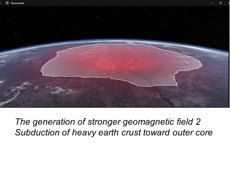 Waiyapot ep015 The formation of stronger geomagnetic fields การเกิดสนาม ...