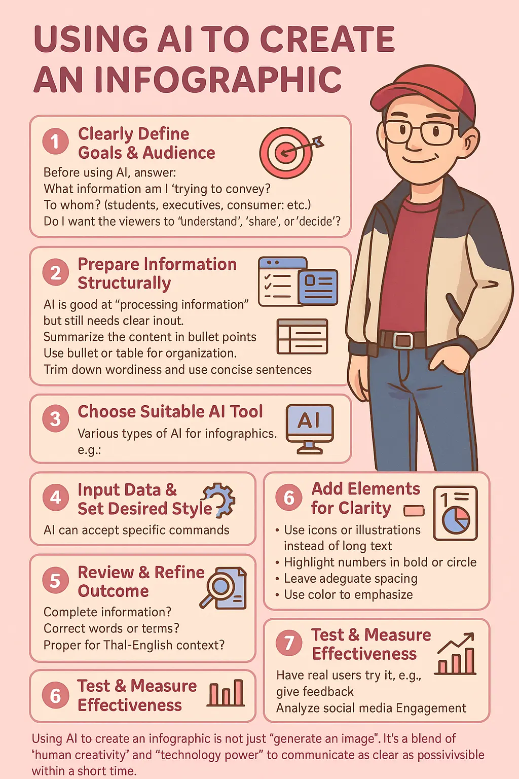 toon ขั้นตอนสำคัญในการใช้ AI เพื่อสร้าง Infographic - iok2u.com