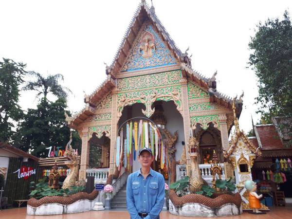 เที่ยวน่าน ท่าวังผา วัดศรีมงคล หรือ วัดก๋ง (Travel Nan Tha Wang Pha Si Mongkhon Temple)
