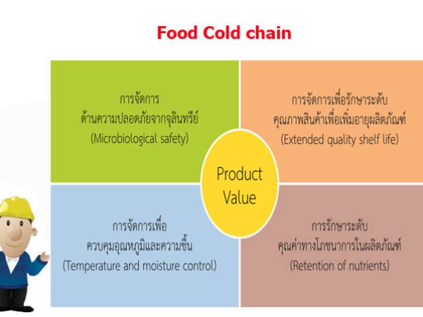 sc การจัดการโซ่ความเย็นในอุตสาหกรรมอาหาร (Food Cold chain)