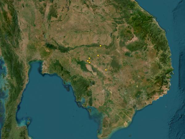 แหล่งมรดกโลก เอเชียตะวันออกเฉียงใต้ กัมพูชา 2017/2560 เขตปราสาทสมโบร์ไพรกุก แหล่งโบราณคดีแห่งอิศานปุระ (Temple Zone of Sambor Prei Kuk, Archaeological Site of Ancient Ishanapura)