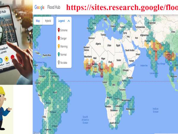gee เช็คพื้นที่เสี่ยงน้ำท่วมด้วย Google Flood Hub