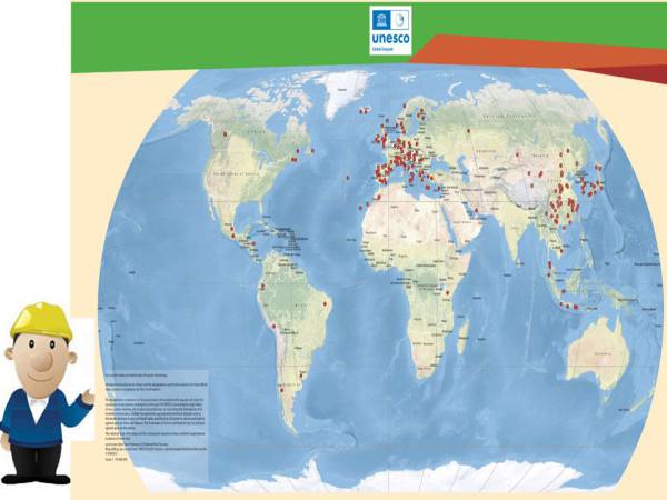  UGG  อุทยานธรณีโลก ยูเนสโก แผนที่ GIS Map