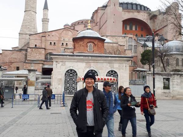 เที่ยวตุรกี อิสตันบูล สุเหร่าเซนต์โซเฟียหรือพิพิธภัณฑ์ฮายาโซฟีอา (Travel Turkey Istanbul Mosque of Hagia Sophia)