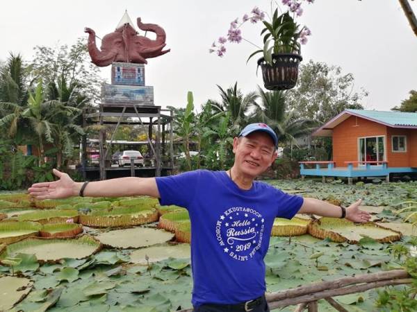 เที่ยวนนทบุรี บางใหญ่ ตลาดน้ำประชารัฐสวนบัว