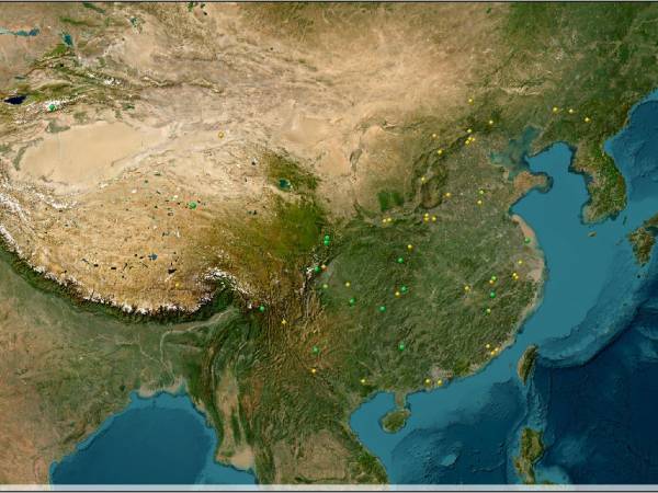 แหล่งมรดกโลก เอเชียตะวันออก จีน 1992 พื้นที่ทัศนียภาพและประวัติศาสตร์ที่น่าสนใจอู่หลิงหยวน (Wulingyuan Scenic and Historic Interest Area)