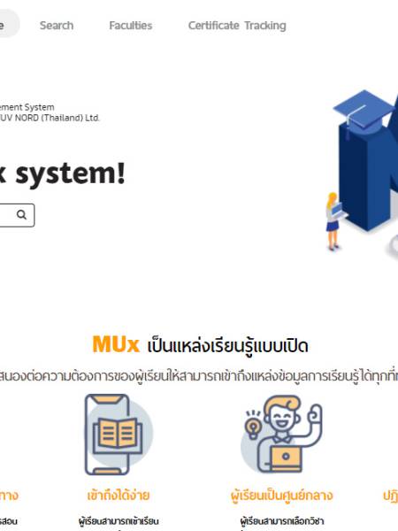 e-learning Thai MOOC มหาวิทยาลัยมหิดล (MU)