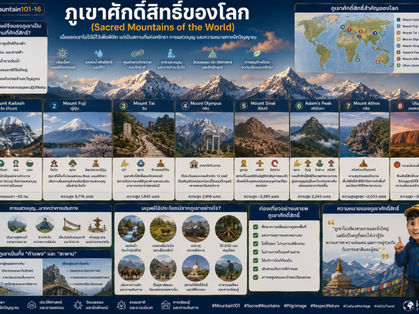 Mountain101-16 ภูเขาศักดิ์สิทธิ์ของโลก (Sacred Mountains of the World)
