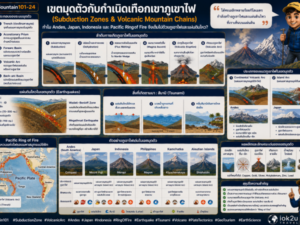 Mountain101-25 ฮอตสปอตและแมนเทิลพลูม (Hotspot & Mantle Plume) 