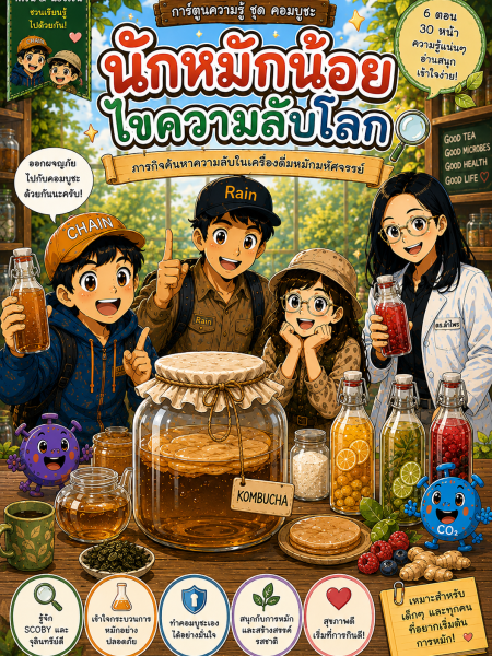 การ์ตูนความรู้ พี่เรนและน้องเชน 