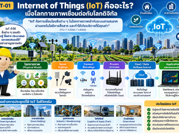 iot-202601 Internet of Things (IoT) คืออะไร ? 