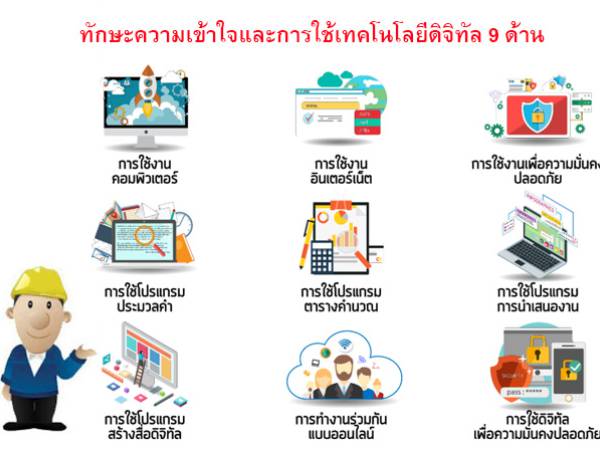 Digital Literacy ทักษะด้านดิจิทัลของข้าราชการและบุคลากรภาครัฐ ทักษะในการใช้เครื่องมืออุปกรณ์และเทคโนโลยีดิจิทัล